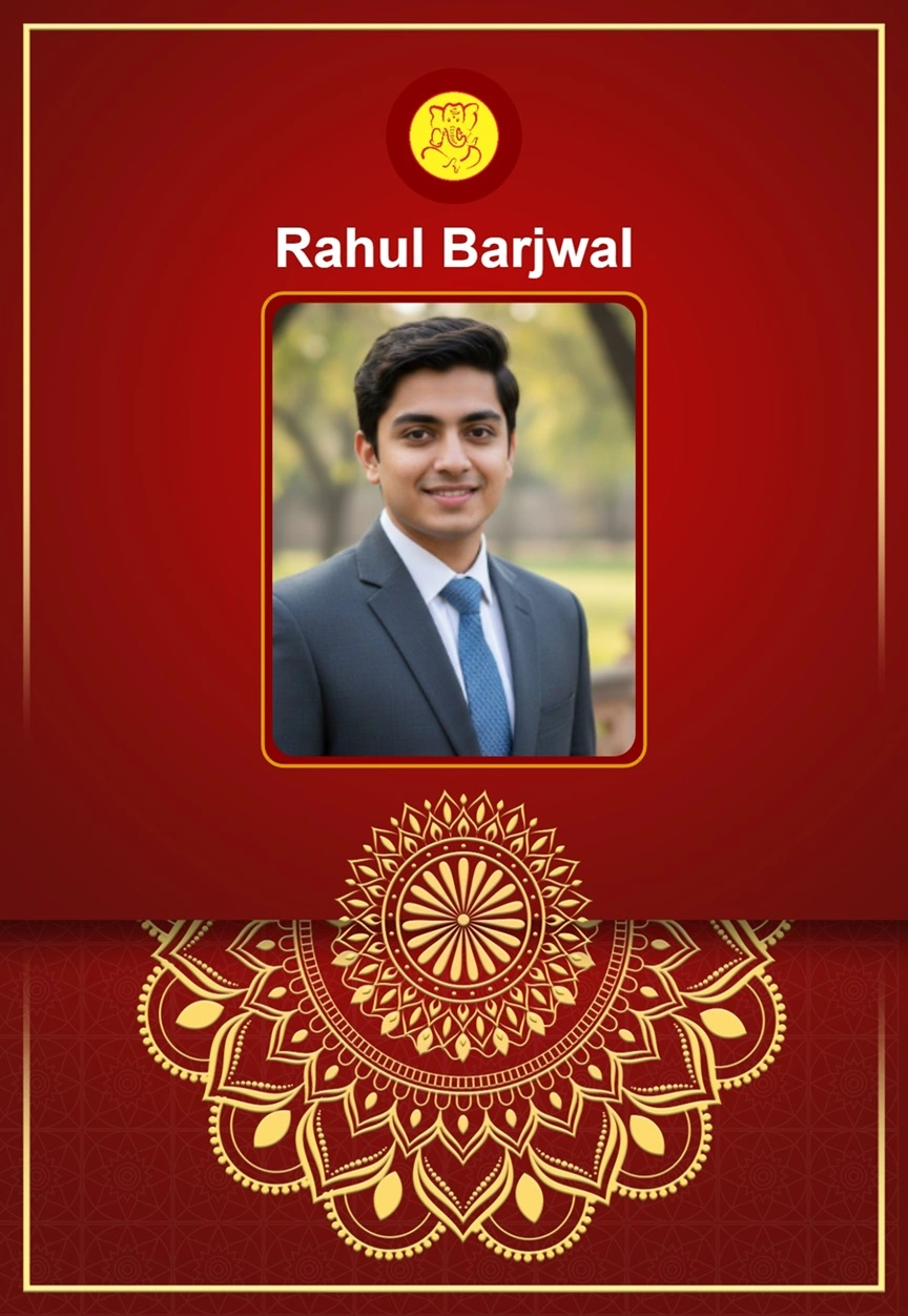 premium red mandala marriage biodata format for hindu marriage india