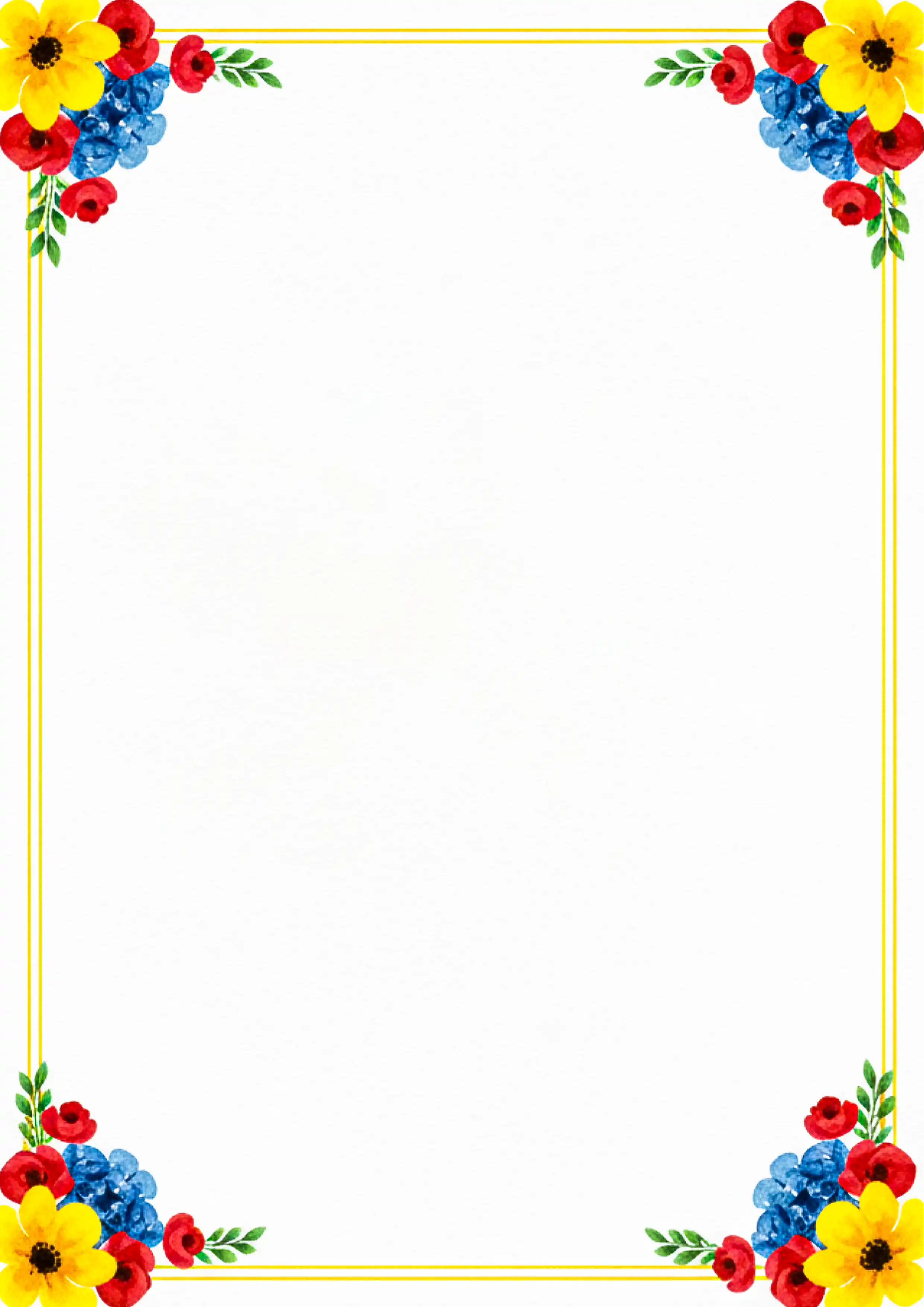 Elegant pastel girl marriage biodata template with watercolor background and floral accent design